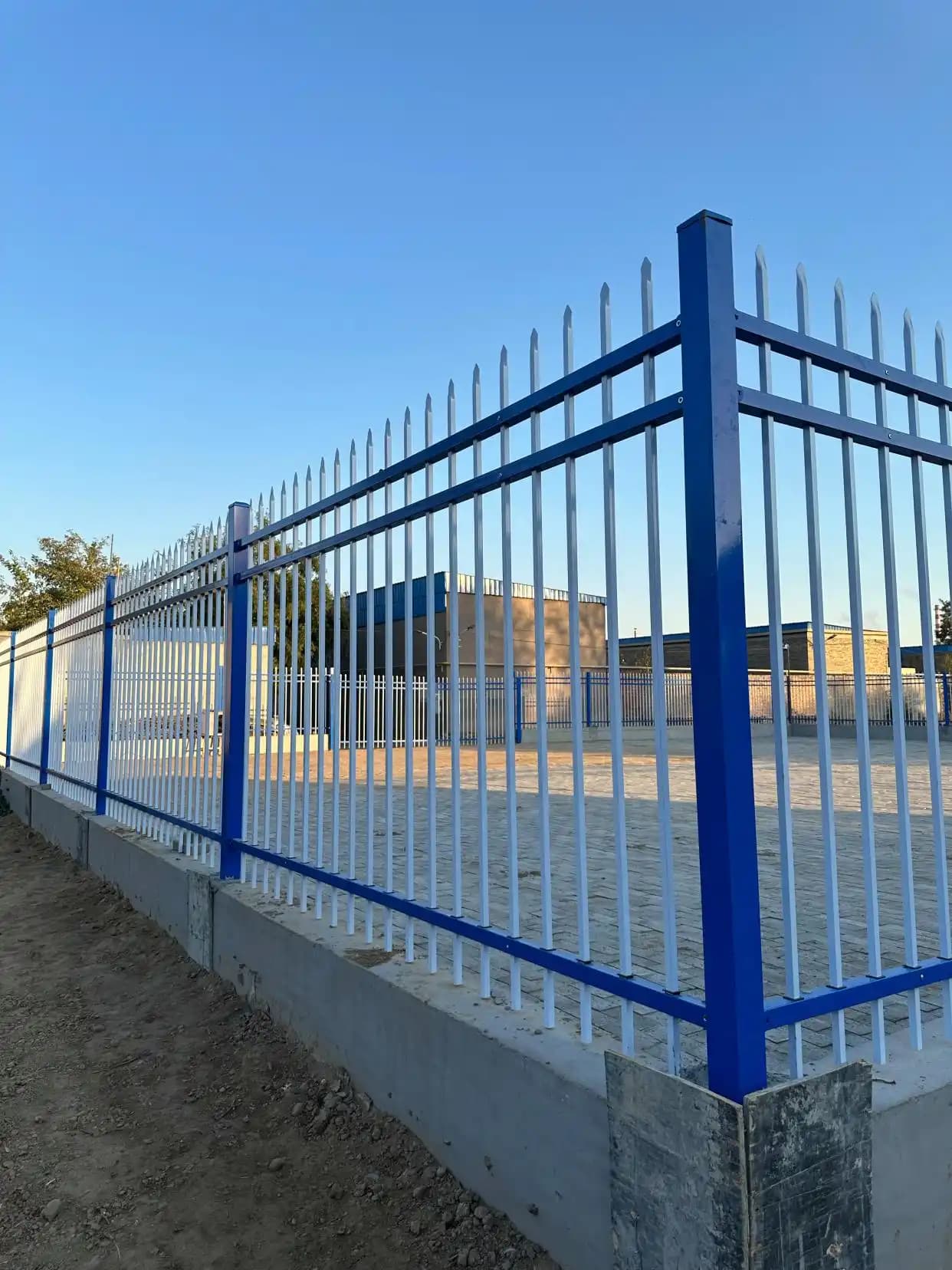 New Steel Fencing
